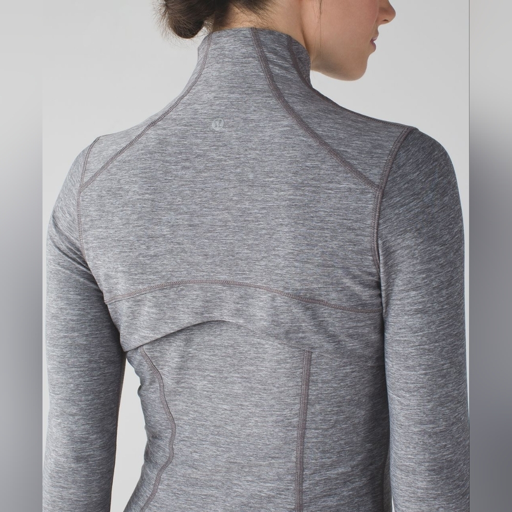 Lululemon Define Pullover Heathered Slate Gray (First Release) Half Zip Size 4 - Picture 6 of 16